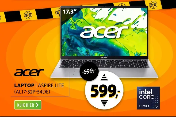 Aanbieding: Acer Aspire Lite (AL17-52P-54DE)