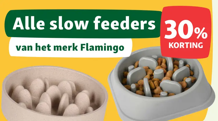Aanbieding: Slow feeders van Flamingo