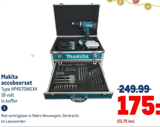 Aanbieding: accuboorset
