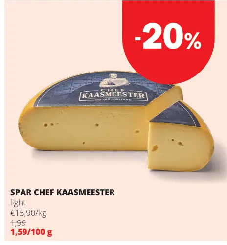Promotie: Chef Kaasmeester light
