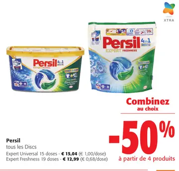 Offre: Persil tous les Discs