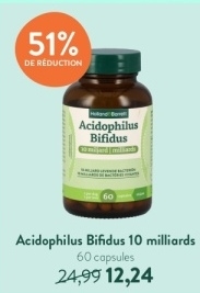 Offre: Holland & Barrett Acidophilus Bifidus 10 mill - 60 capsules