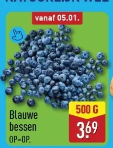Aanbieding: Blauwe bessen