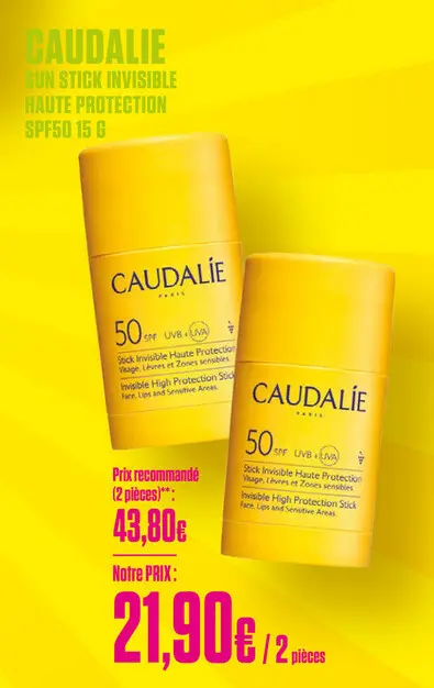 Offre: Stick Invisible Haute Protection