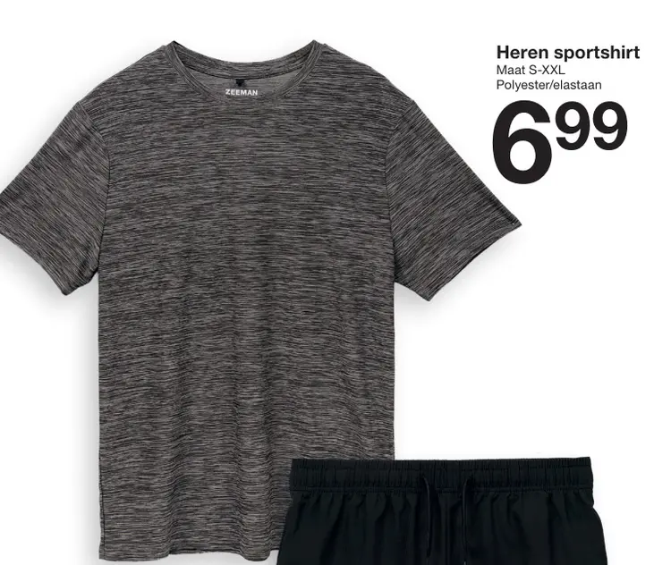 Promotie: Heren sportshirt