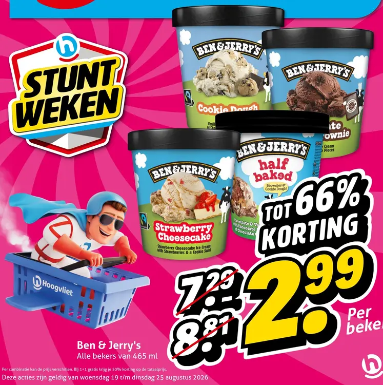 Aanbieding: Ben & Jerry's