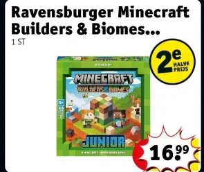 Aanbieding: Minecraft Builders & Biomes Junior