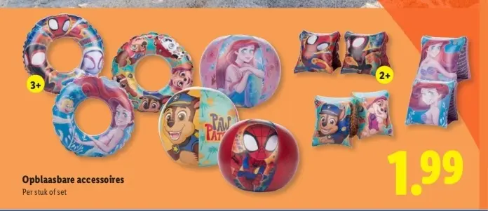 Aanbieding: Opblaasbare accessoires