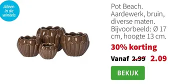 Aanbieding: Pot Beach