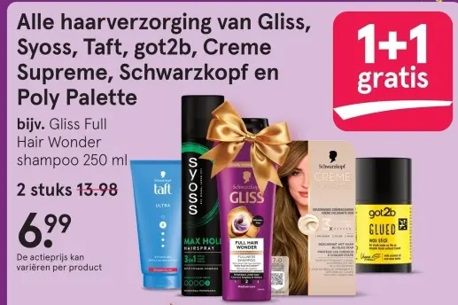 Aanbieding: Haarverzorging