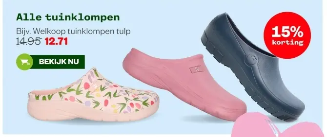 Aanbieding: Alle tuinklompen