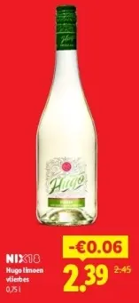 Aanbieding: Hugo limoen vlierbes