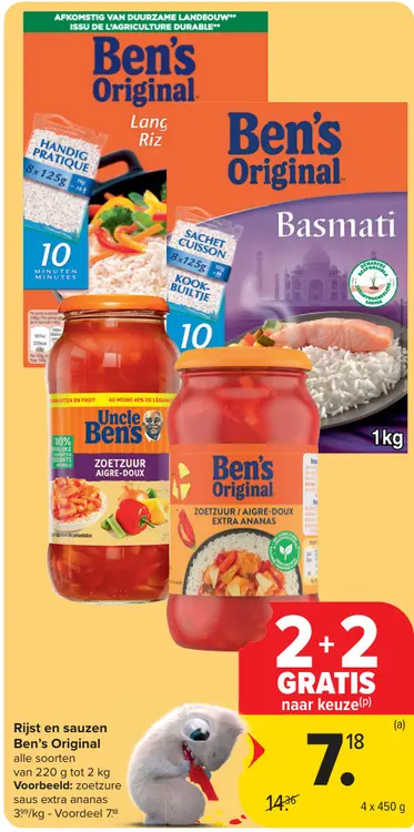 Promotie: Rijst en sauzen