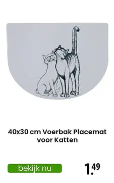 Aanbieding: Voerbak Placemat