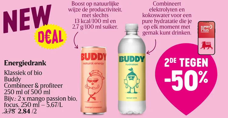 Promotie: Energiedrank