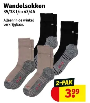 Aanbieding: Wandelsokken