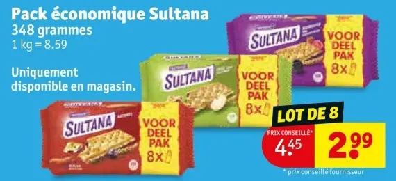 Offre: Pack économique