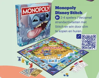 Aanbieding: Monopoly Disney Stitch