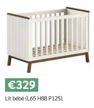 Offre: Lit bébé