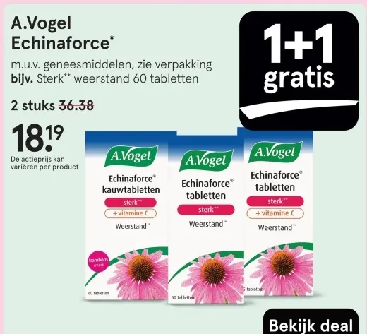 Aanbieding: A.Vogel Echinaforce