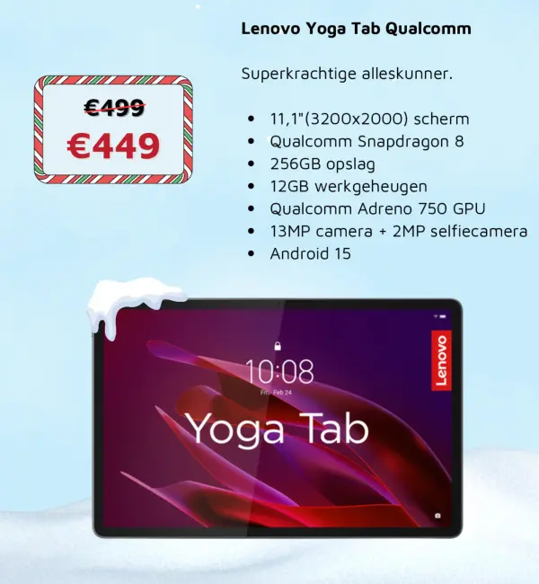 Aanbieding: Yoga Tab Qualcomm