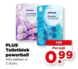 Toiletblok powerball