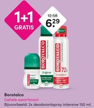 Aanbieding: Borotalco Gehele assortiment
