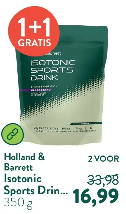 Aanbieding: Isotonic Sports Drink 350 g