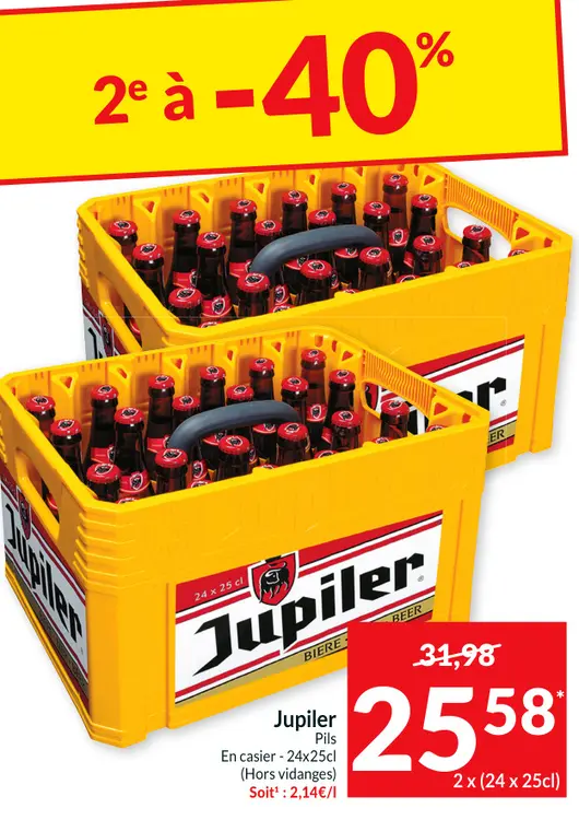 Offre: Jupiler Pils