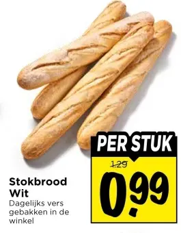 Stokbrood Wit