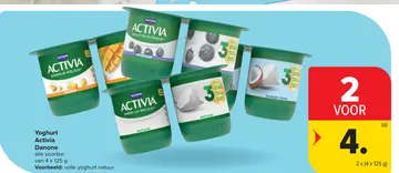Aanbieding: Yoghurt Activia
