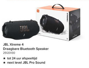 Aanbieding: JBL Xtreme 4 Draagbare Bluetooth Speaker