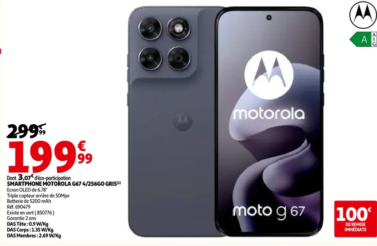 Promotie: Smartphone G67 4/256GO