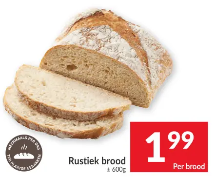 Promotie: Rustiek brood