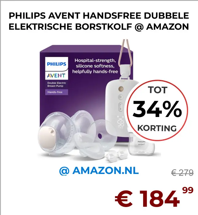 Aanbieding: Philips Avent handsfree dubbele elektrische b