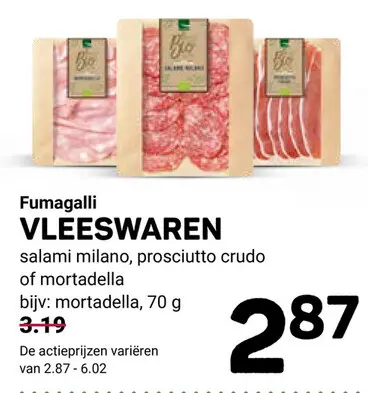 Aanbieding: Vleeswaren