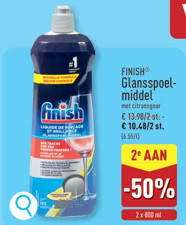 Promotie: Glansspoelmiddel