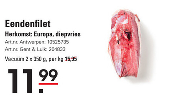 Aanbieding: Eendenfilet