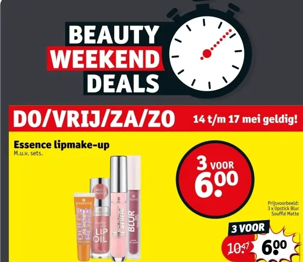 Promotie: Essence lipmake-up