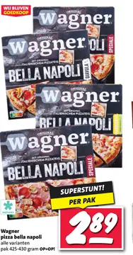 Aanbieding: Wagner pizza bella napoli