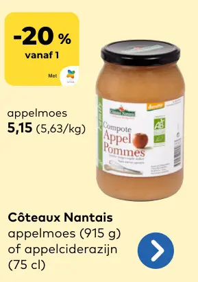 Promotie: Appelmoes