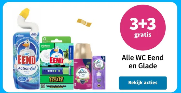 Aanbieding: WC Eend en Glade