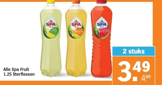Aanbieding: Spa Fruit