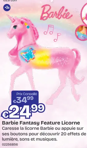 Offre: Fantasy Feature Licorne