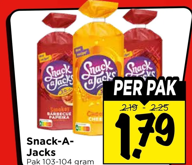 Aanbieding: Snack-A-Jacks