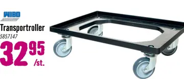 Aanbieding: WIBO Transportroller 62x42 cm