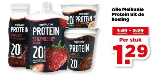 Aanbieding: Melkunie Protein uit de koeling
