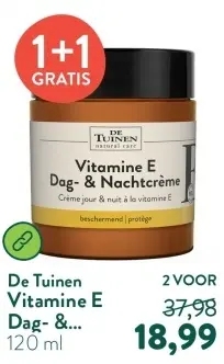 Aanbieding: De Tuinen Vitamine E Dag- &...
