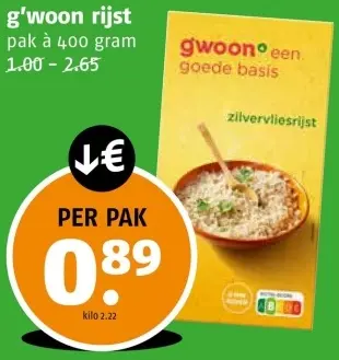 Aanbieding: Rijst