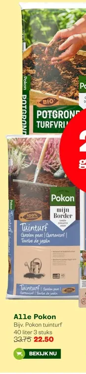 Aanbieding: Pokon tuinturf